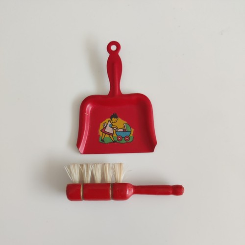 Vintage miniature doll - doll's, house