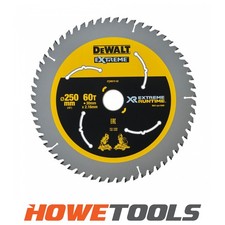 DEWALT DT99573-QZ EXTREME mitre saw blade 250mm x 30mm x 60T