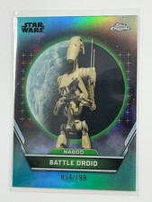 Topps Star Wars 2024 Hyperspace Battle Droid Naboo 054/199 Refractor #55