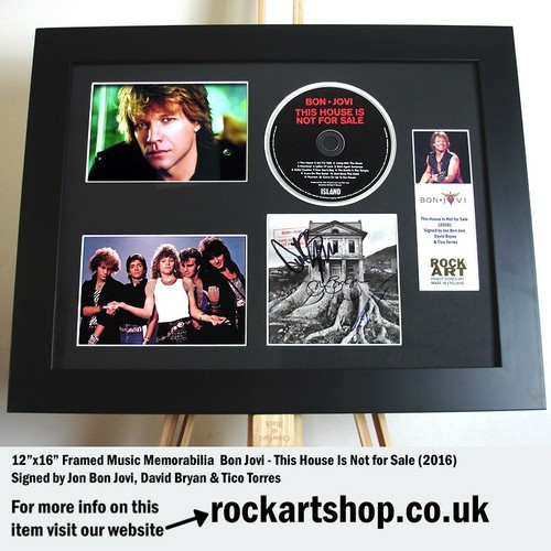 Bon jovi signed - bon,