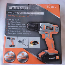 Terratek 18V Lithium Cordless