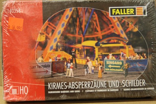 Faller fairground barriers - barriers, &