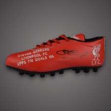 Steven Gerrard Hand Signed