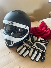 Bell Helmet Open/Full face Helmet/RST xl gloves