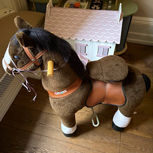 Ponycycle plush ride - ponycycle, ride-on
