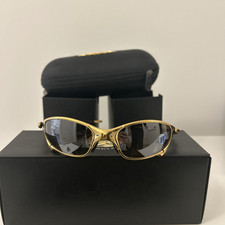 Oakley  X-metal Juliet Sunglasses 24K With Titanium Polarised 24-293 BNIB