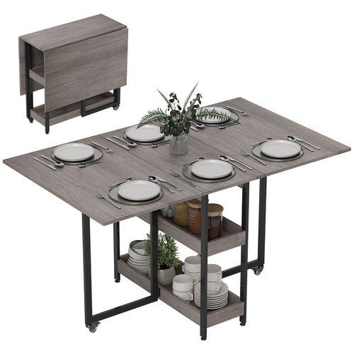 Homcom folding dining - homcom, table