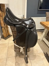 Beautiful brown Adjustable Thorowgood 17 inch W T8GPSaddle excellent condition
