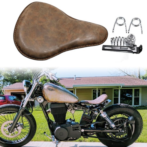 Brown motorcycle large - large, solo
