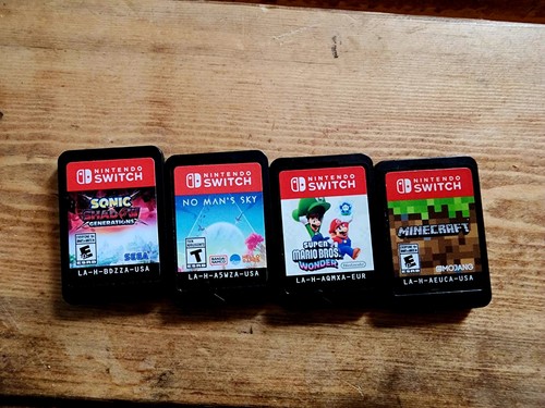 Nintendo switch games used lot - games,