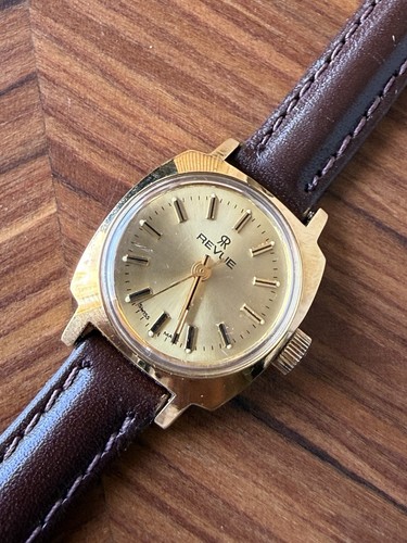 Vintage revue watch swiss - vintage,