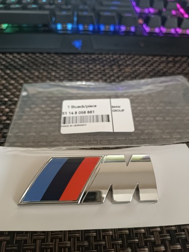 Genuine bmw sport badge - genuine, m
