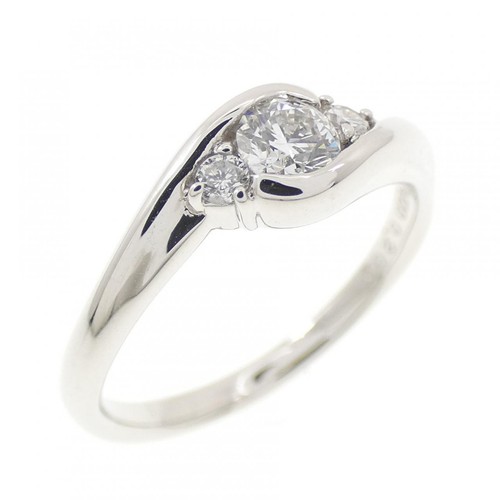 Authentic pt900 diamond ring - authentic,