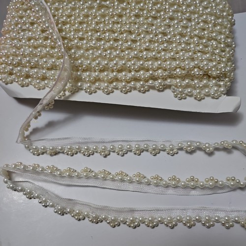 Yard ivory chiffon ribbon - 1,