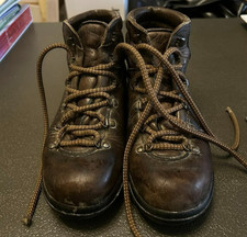 WOMENS BROWN LEATHER HIKING