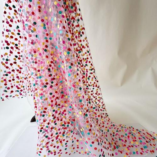 Colourful polka dots - colourful,