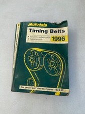 AUTODATA  TECHNICAL DATA TIMING BELTS 1996 (for petrol and diesel 1974-1996)