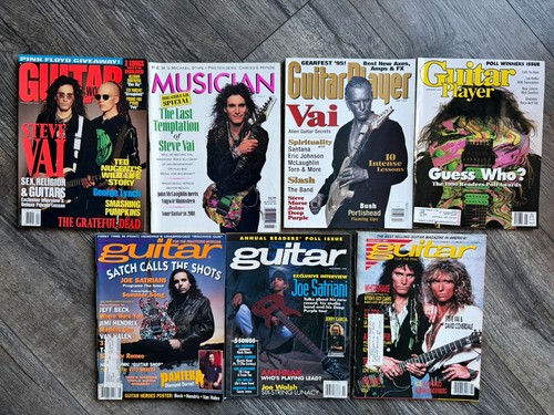 Guitar magazine 7pc lot - guitar,