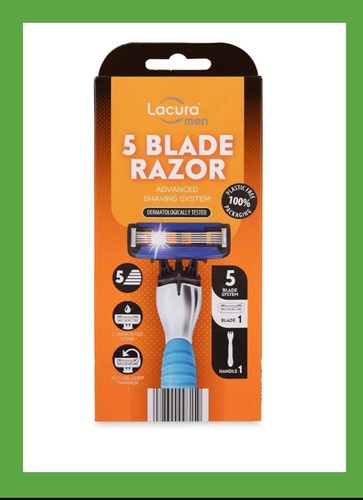 Lacura men blade razor - men, 5