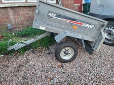 Erde 102 Tipping Trailer - Drop Down Tailgate - New Wheels & Tires