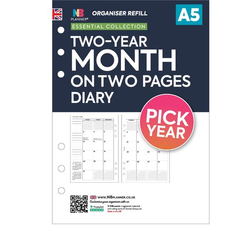Year planner filofax - 2-year,