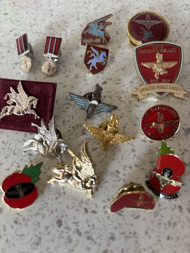 Parachute regiment tie lapel - parachute, tie/lapel