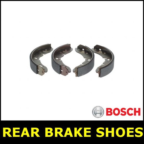Brake shoes rear - rear, fits