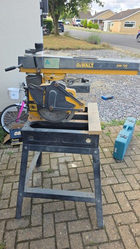 Dewalt dw720 radial - radial, saw