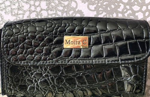 Moira black croc faux - c,