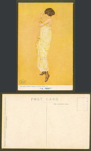 Raphael kirchner old postcard - raphael,