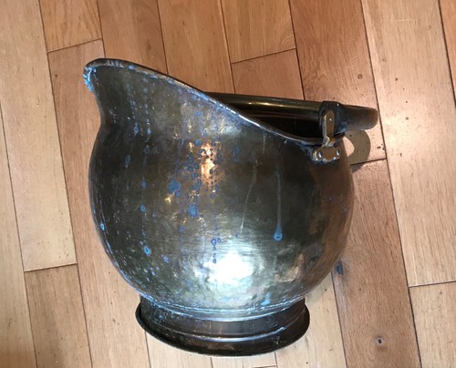 Brass vintage large - vintage, fireside