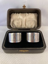 Pair of vintage EPNS engraved