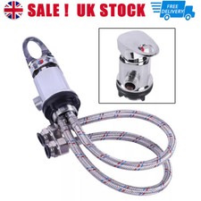 Shower Mixer Tap Outlet 1/2" with 800mm Push Fit Tails Motorhome Campervan UK