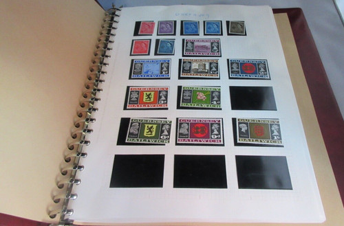 Guernsey collection stamps - collection, &