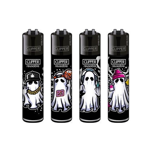 Ghetto ghosts clipper lighters - ghosts,