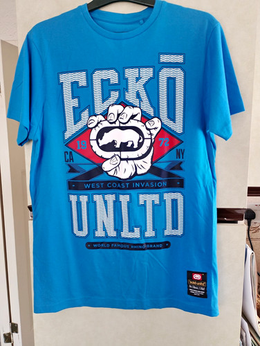 Ecko unltd men blue logo - men's,