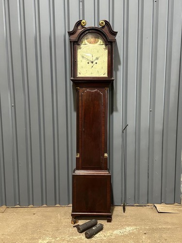 19th century mahogany longcase