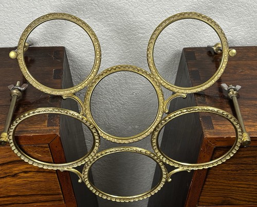 Vintage ornate brass