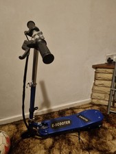 Homcom 120W Folding Electric Scooter for Kids - Blue