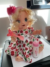 Vintage interactive Baby Alive Doll 