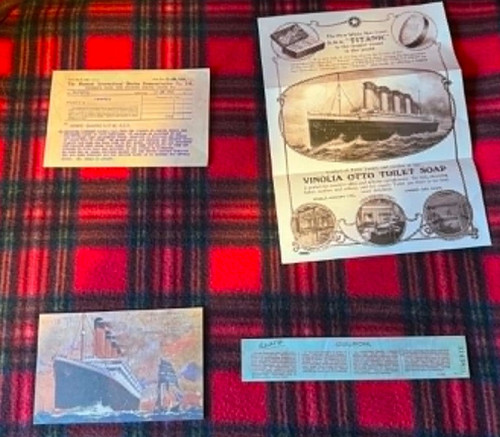 Titanic memorabilia - , (