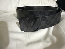 Louis Vuitton Men's Black Gray