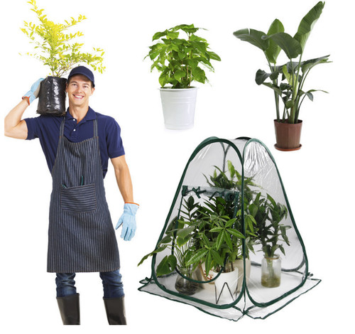 Portable mini greenhouse tent - portable,