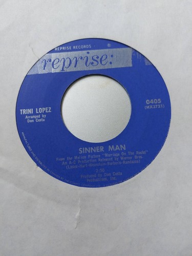 Trini lopez sinner - man, /