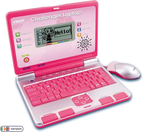 Vtech challenger laptop pink - challenger,