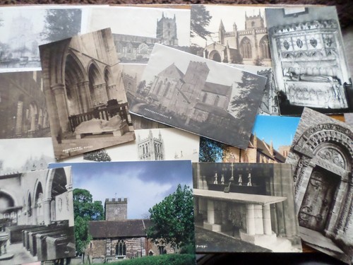 Hereford postcards churches - hereford,