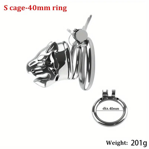 Bdsm tiger head - tiger, stainless
