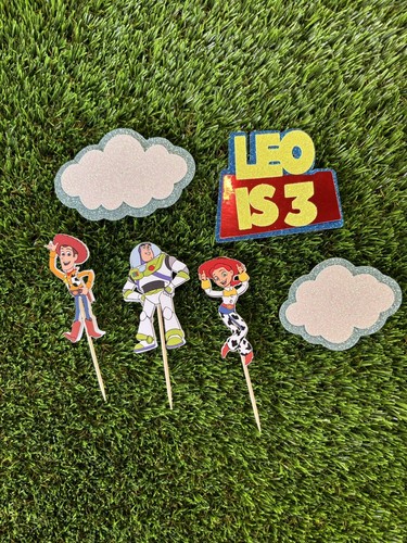 Toy story cupcake toppers - story,