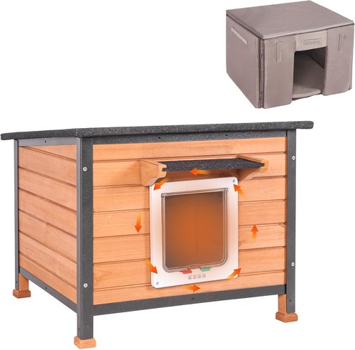 Insulated cat house - insulated,