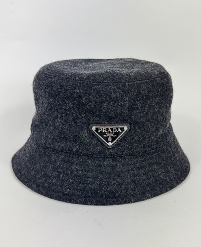 Prada black wool bucket - prada,
